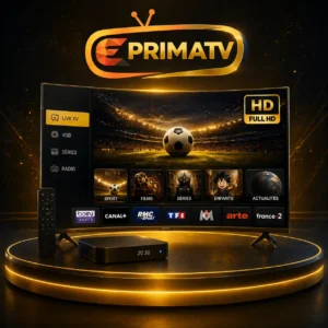 PRIMA IPTV Gold — Abonnement IPTV Premium Maroc Chaînes 4K HDR